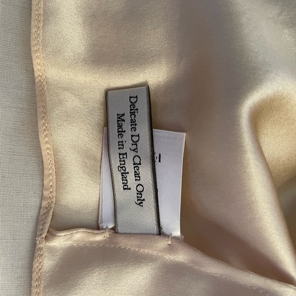 ERDEM NWOT LAST CALL -couture crm & blk  French lace cocktail dress sz US 4 - Picture 10 of 11